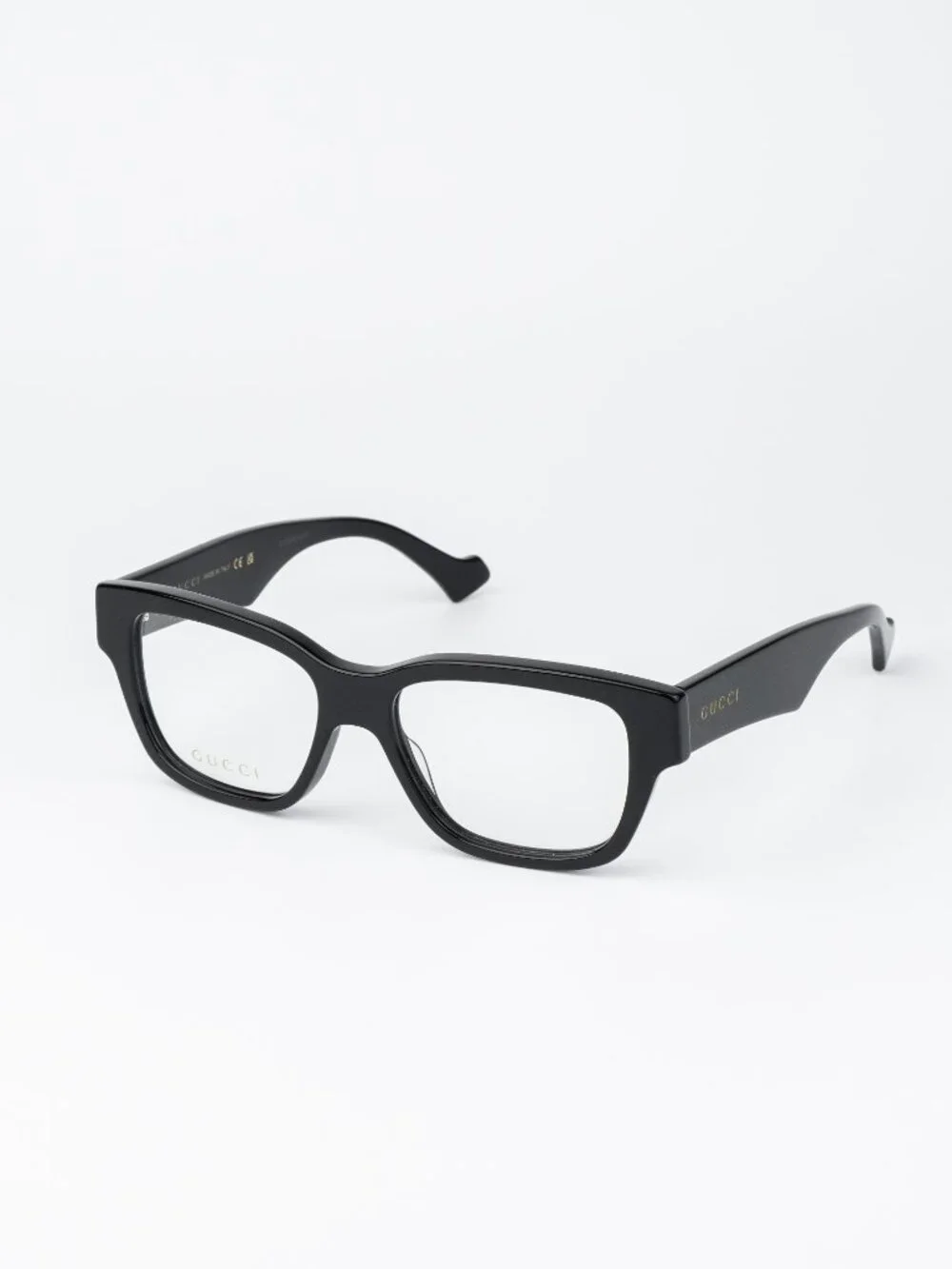 Gucci Men Eyeglasses Black Square GG1428O 001 NEW AUTHENTIC
